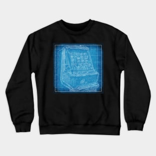 Jukebox Blueprint Crewneck Sweatshirt